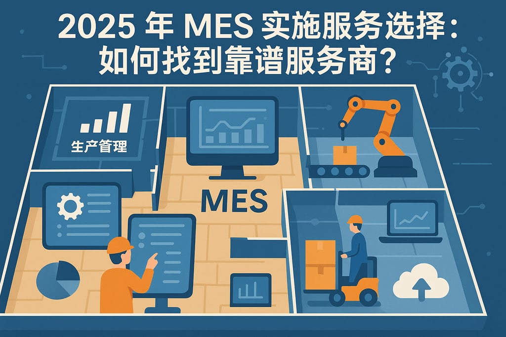 2025 年 MES 实施服务选择：如何找到靠谱服务商？